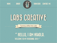 Tablet Screenshot of labscreative.com